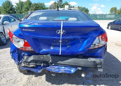 2013 Hyundai Accent Gls from USA, damaged, VIN KMHCT4AE7DU447425